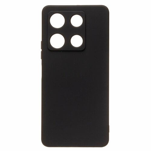 Накладка Infinix Note 30 Pro черный Silicone Case Full без лого