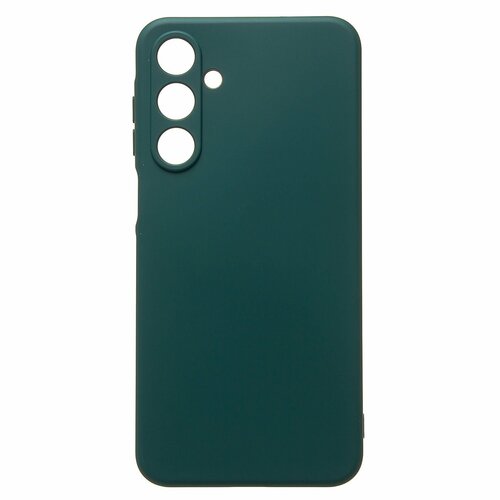 Накладка Samsung A16 темно-зеленый Silicone Case Full без лого