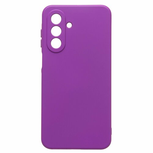 Накладка Samsung A17 фиолетовый Silicone Case Full без лого