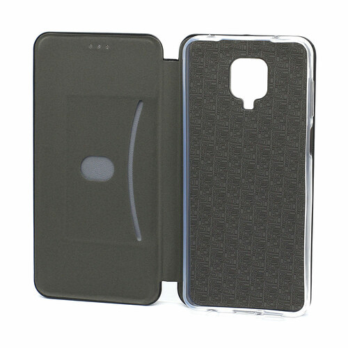 Чехол-книжка Xiaomi Redmi Note 9S/9 Pro/9 Pro Max черный горизонтальный Fashion Case - 2