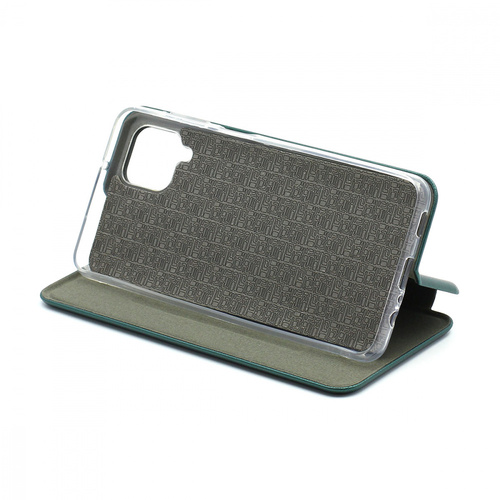 Чехол-книжка Samsung A12/M12 зеленый горизонтальный Fashion Case - 5