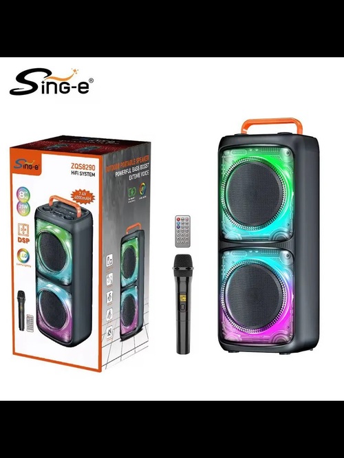 Колонка Напольная ZQS-8290 TF/AUX/Radio/USB/bluetooth