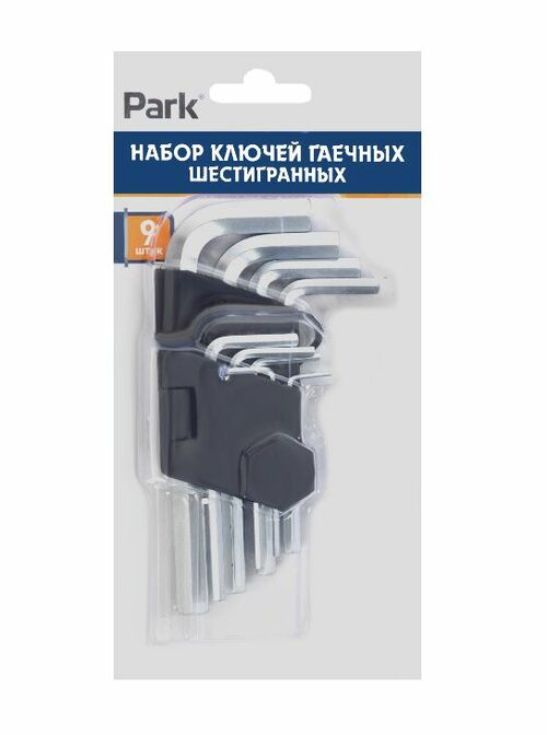 Набор отверток Park шестигранник 9шт