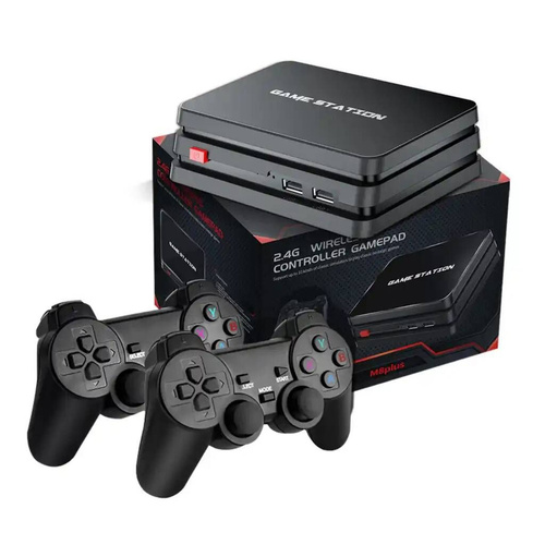 Приставка игровая 8/16/32 bit No brand M8PLUS 10000в1 HDMI 2 беспроводных джойстика 64Gb