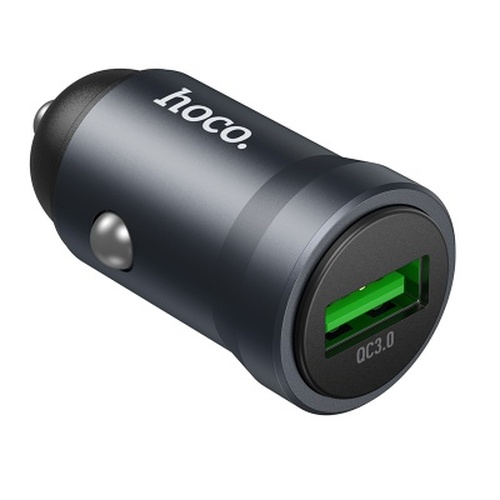 Автомобильные зарядные устройства HOCO Z62 1USB серый 18W