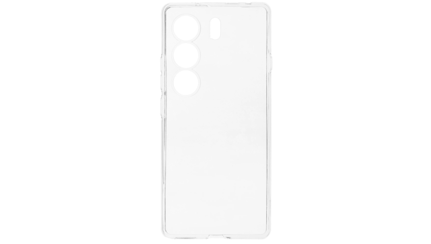 Накладка Tecno Spark 40 Pro прозрачный силикон iBox Crystal
