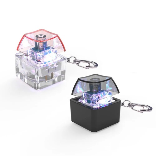 Брелок Антистрес Led подсветка кликер 1 клавиша