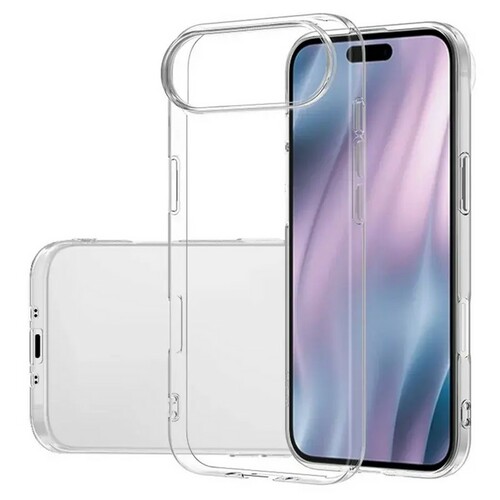 Накладка Apple iPhone 17 Air прозрачный 0.3-0.5мм силикон