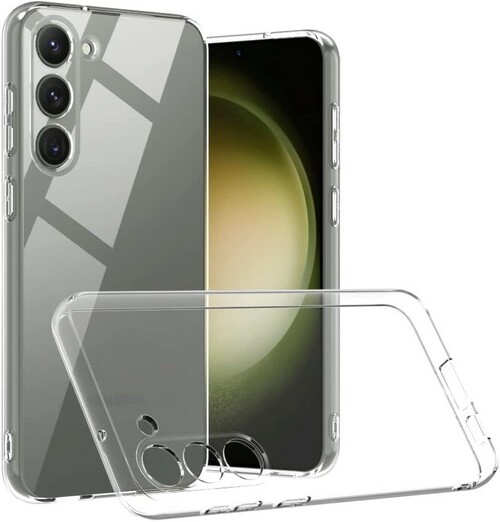 Накладка Samsung S23 FE прозрачный 1мм силикон