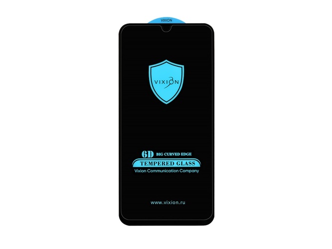 Защитное стекло Samsung A15/A24/A25 черный FullGlue Vixion