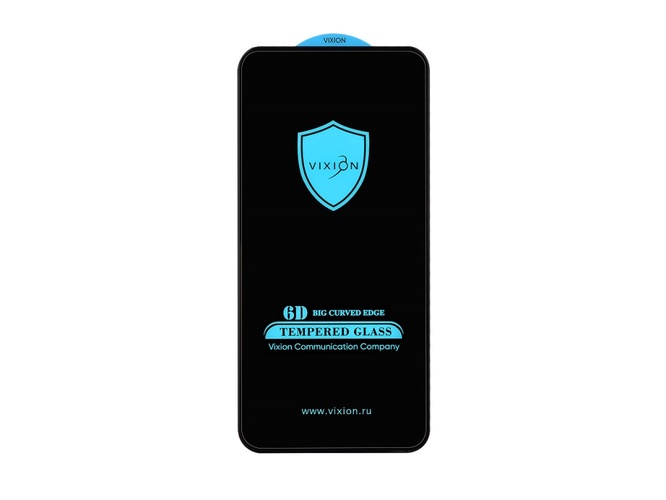 Защитное стекло Xiaomi Redmi Note 13 4G/Note 13 Pro 4G/Note 14 черный FullGlue Vixion