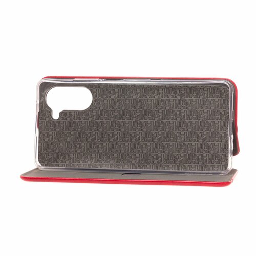 Чехол-книжка Realme 10 красный горизонтальный Nice Case - 4