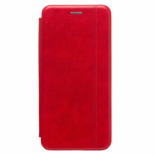 Чехол-книжка Realme 10 красный горизонтальный Nice Case