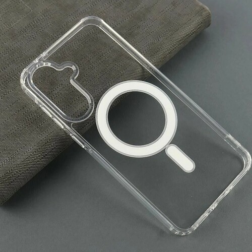 Накладка Samsung S26 прозрачный силикон SafeMag