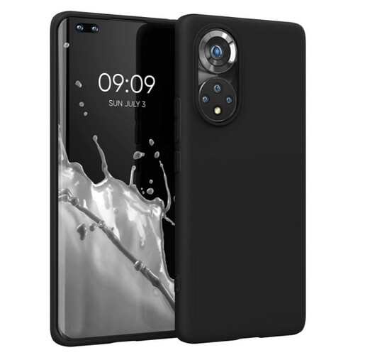 Накладка Huawei Honor 50/Nova 9 черный Soft Touch силикон Однотонный