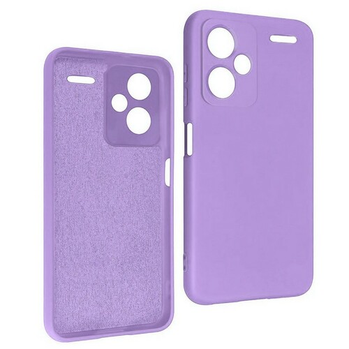 Накладка Xiaomi Redmi Note 13 Pro Plus сиреневый Silicone Case Full без лого