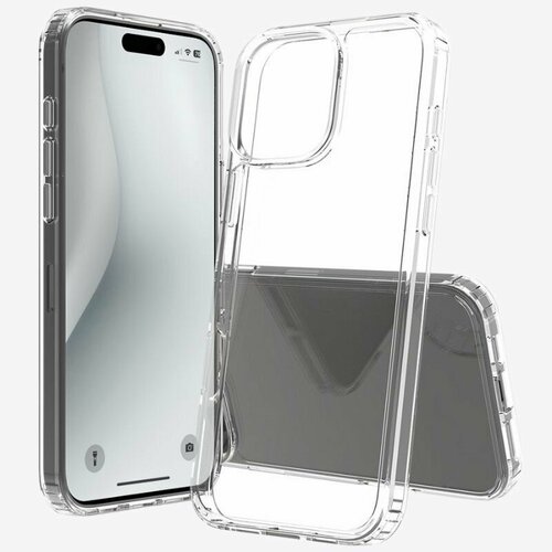 Накладка Apple iPhone 16 прозрачный пластик Space
