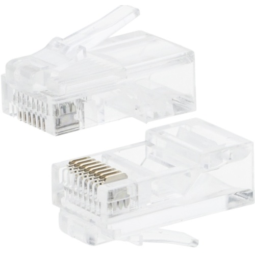 Коннектор RJ-45 (8P8C) No brand пластик UTP кат.6e