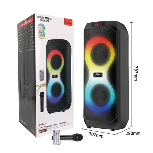 Колонка Напольная ZQS-8239 TF/AUX/Radio/USB/bluetooth