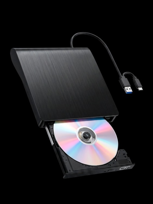 Внешний DVD привод Орбита OT-PCA03 USB 3.0+Type-C - 3