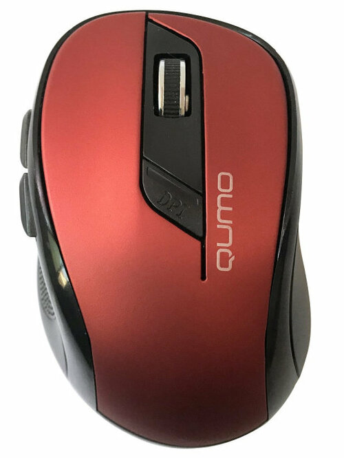 Мышь Qumo Line M62 беспроводная оптическая 1600 dpi красный