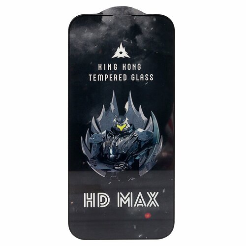 Защитное стекло Apple iPhone 14 Pro черный FullGlue Brera
