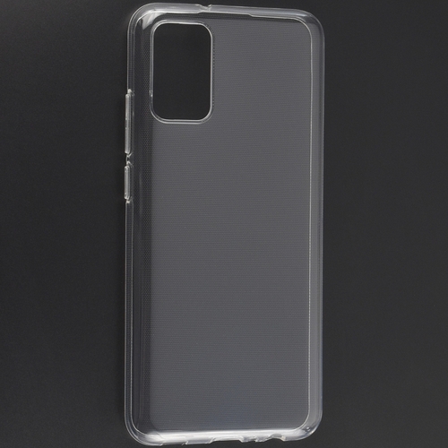 Накладка Samsung A02s/M02s прозрачный (под размер камеры) силикон