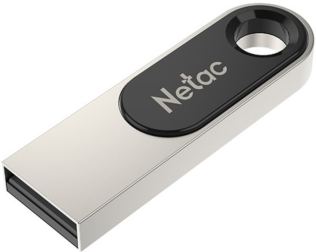 Флешка USB Netac 64GB U278 USB 2.0, серебро