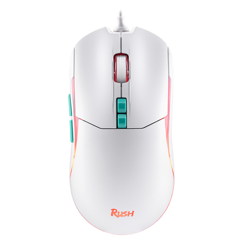 Мышь Smartbuy RUSH X22 проводная оптическая игровая с подсветкой 7200 dpi белый