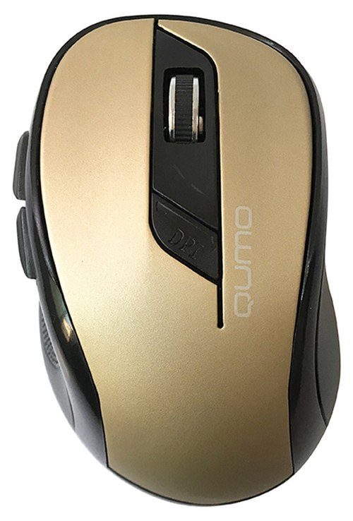 Мышь Qumo Line M64 беспроводная оптическая 1600 dpi бронза