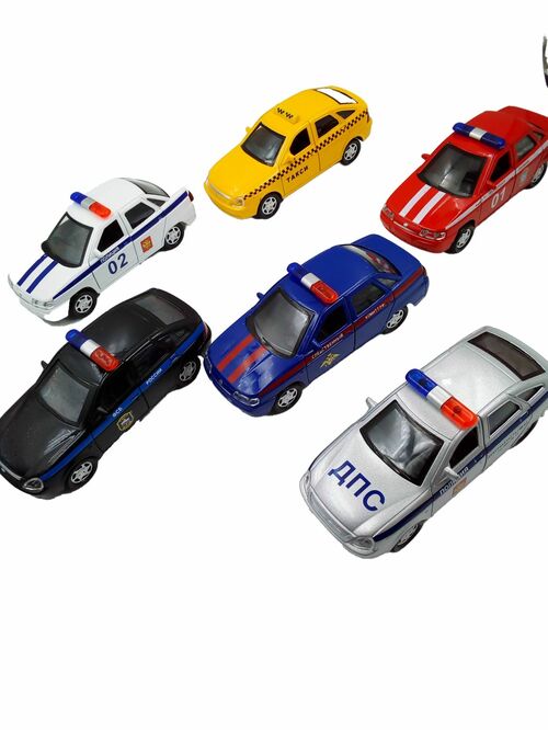 Игрушка машина Автопарк Спецслужбы инерционная, свет, звук