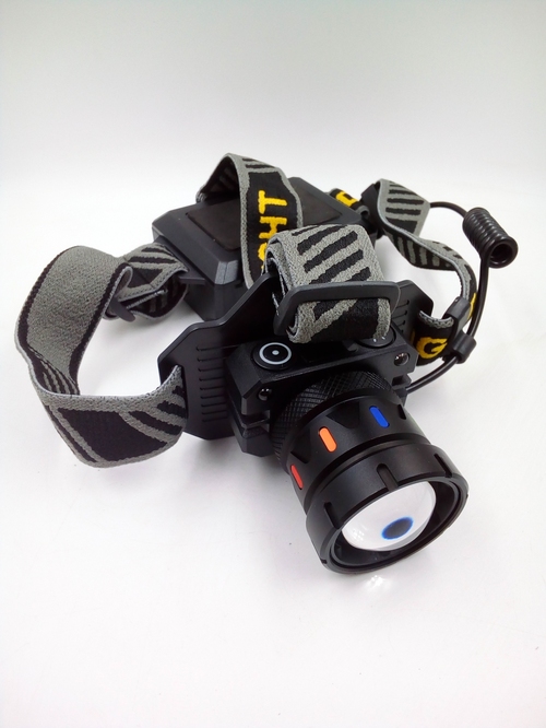Фонарик налобный No brand HT-3370-PM30 1 LED 2*18650 датчик движения