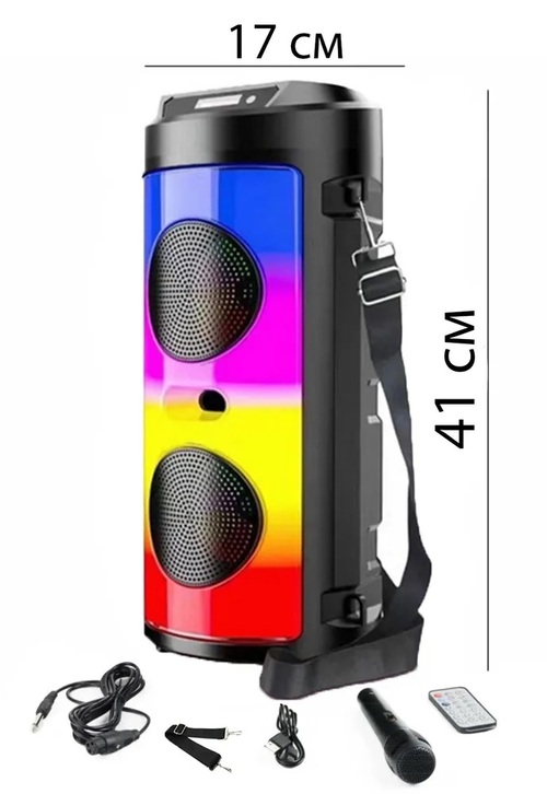 Колонка Напольная ZQS-4248 TF/AUX/Radio/USB/bluetooth