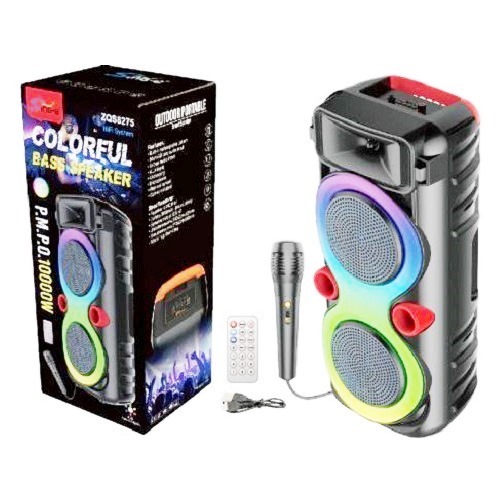 Колонка Напольная ZQS-8275 TF/AUX/Radio/USB/bluetooth
