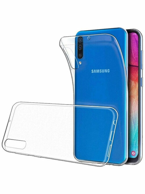 Накладка Samsung A30s/A50/A50s прозрачный 1.5мм силикон