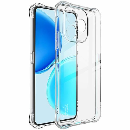 Накладка Huawei Honor X8d прозрачный с защитой камеры силикон