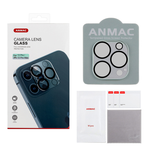 Защитное стекло для камеры Apple iPhone 13 Pro/13 Pro Max плоское прозрачное Anmac