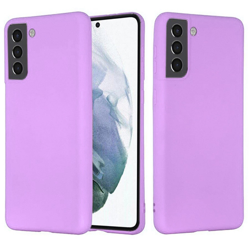 Накладка Samsung S22 Plus сиреневый Silicone Case Full без лого