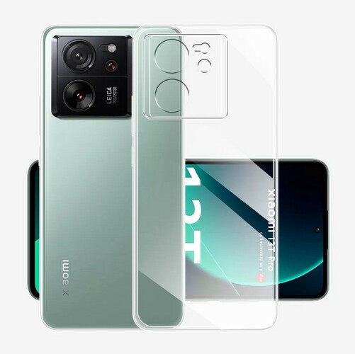 Накладка Xiaomi 13T/13T Pro прозрачный 1мм силикон