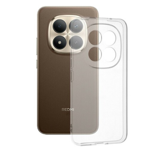 Накладка Xiaomi Poco M8 Pro/Redmi Note 15 Pro Plus 5G прозрачный 0.3-0.5мм силикон