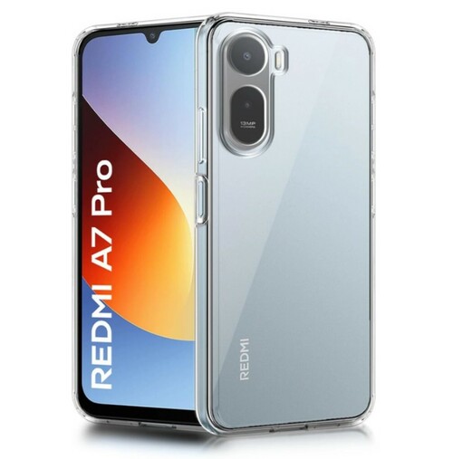 Накладка Xiaomi Redmi A7 Pro прозрачный 0.3-0.5мм силикон