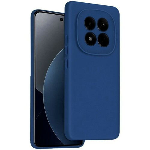 Накладка Xiaomi Redmi Note 15 Pro 4G синий Silicone Case Full без лого