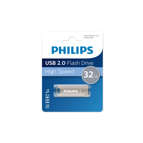 Флешка USB Philips 32GB IRON USB 3.0 серебро