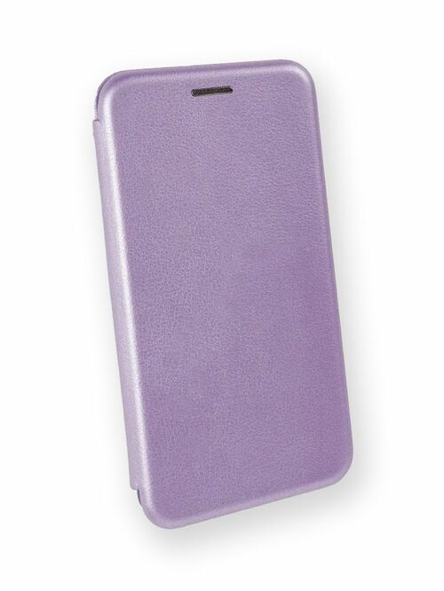 Чехол-книжка Tecno Spark 50 4G сиреневый горизонтальный Fashion Case