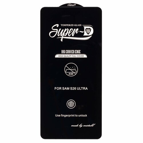 Защитное стекло Samsung S26 Ultra черный FullGlue Brera
