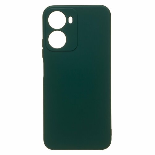 Накладка Xiaomi Redmi 15A темно-зеленый Silicone Case Full без лого