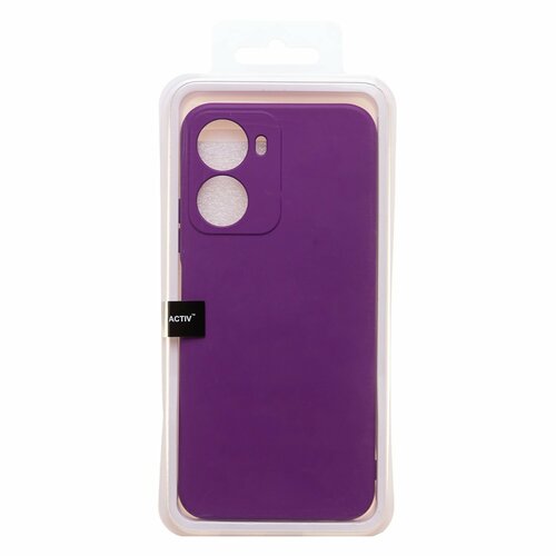 Накладка Xiaomi Redmi 15A фиолетовый Silicone Case Full без лого