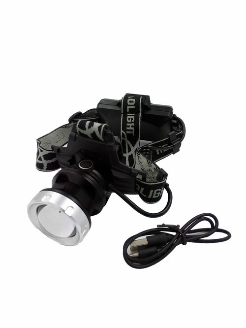 Фонарик налобный No brand 8117M-PM30-TG 1 LED 3*18650