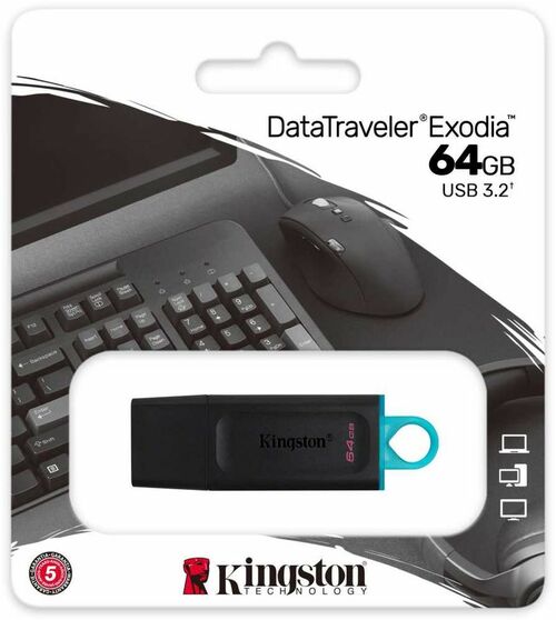 Флешка USB Kingston 64GB DTXG2/64Gb USB 3.2,