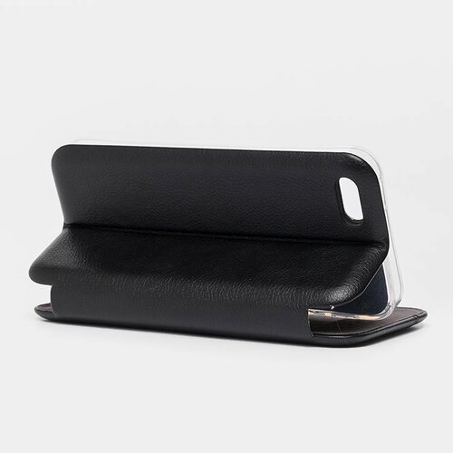 Чехол-книжка Apple iPhone 5/5S/SE черный горизонтальный Fashion Case - 6